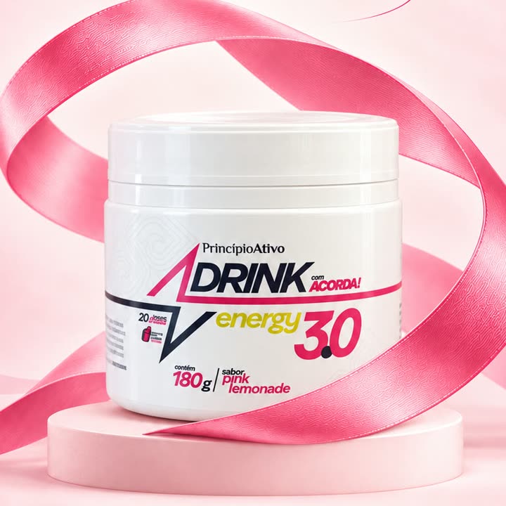 Drink Energy 3.0, sabor pink lemonade